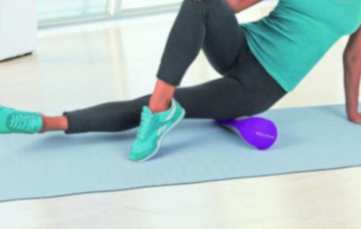 Vibrating Massage Roller – rolă pentru fitness cu suprafață poroasă